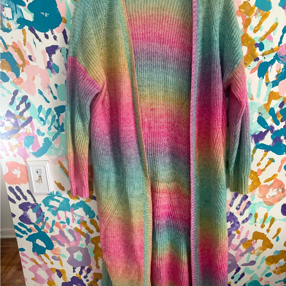 Torrid Rainbow Gradient Women's Cardigan